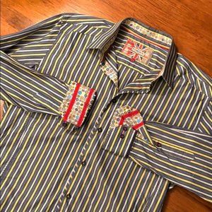 7 DOWNIE ST London Couture LS Dress Shirt (M-64)